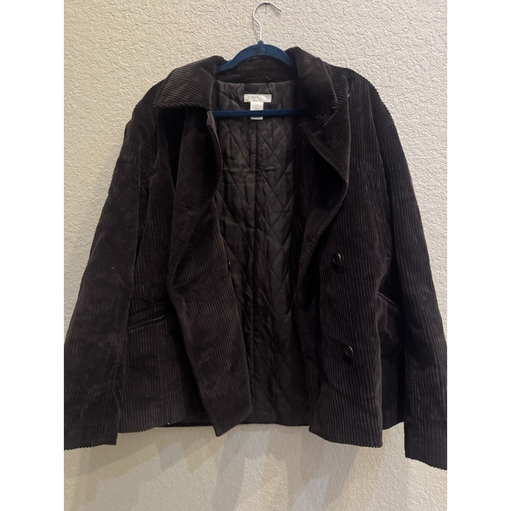 J. Crew Corduroy Jacket Brown Large